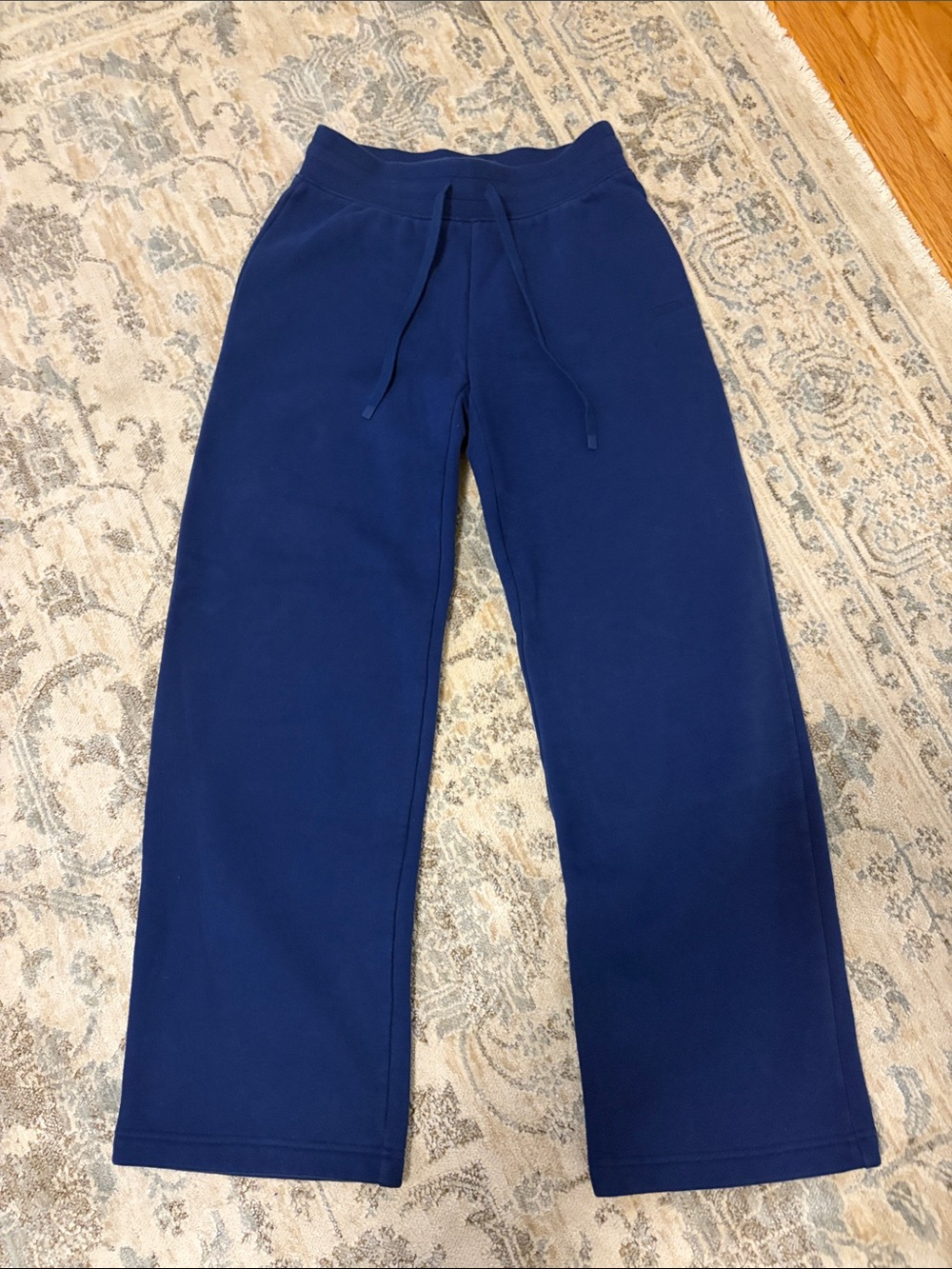 Aritzia Dark Blue Perfect Fit Sweatpants